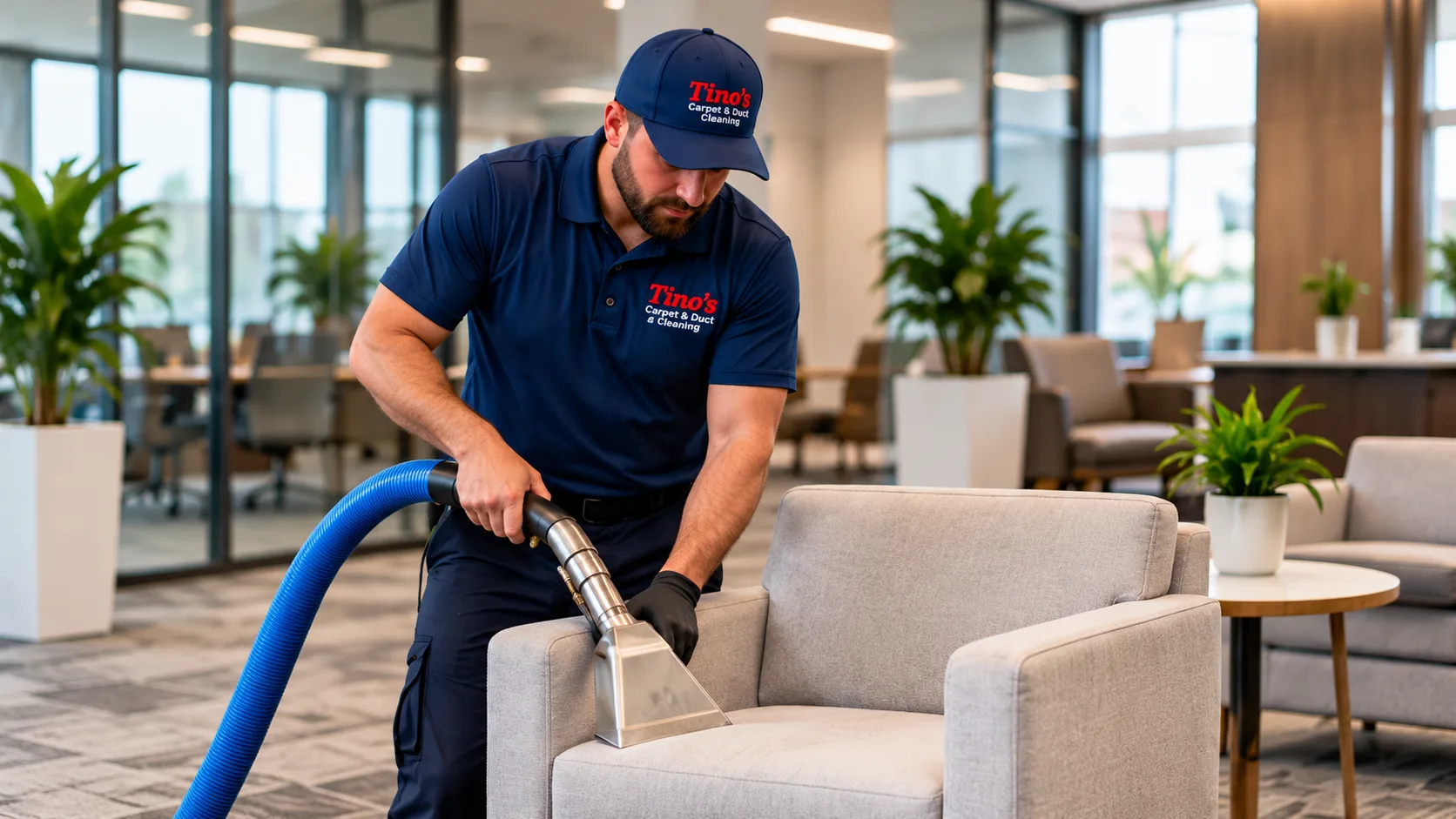 Professional commercial upholstery cleaning